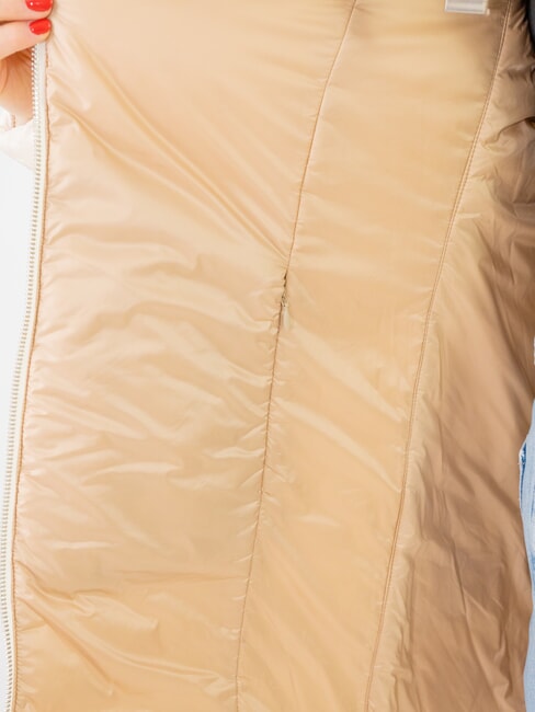 DELUXE Piumino lungo reversibile con cappuccio incense-arizona - Piumini Donna