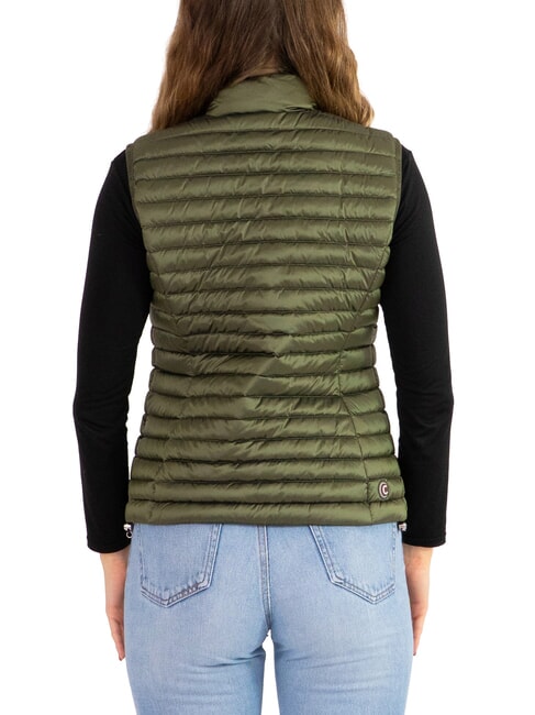 DELUXE Gilet imbottito collo alto darkmud - Gilet Donna