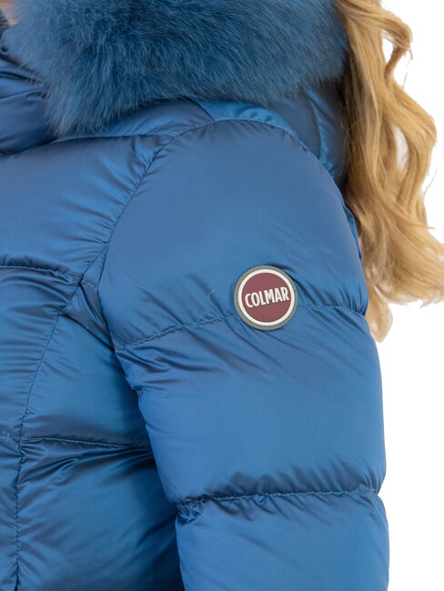 DELUXE Piumino lungo imbottito con cappuccio darkoxford-darkste - Piumini Donna