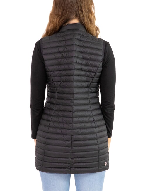 PUNKY Gilet smanicato lungo leggero black - Gilet Donna