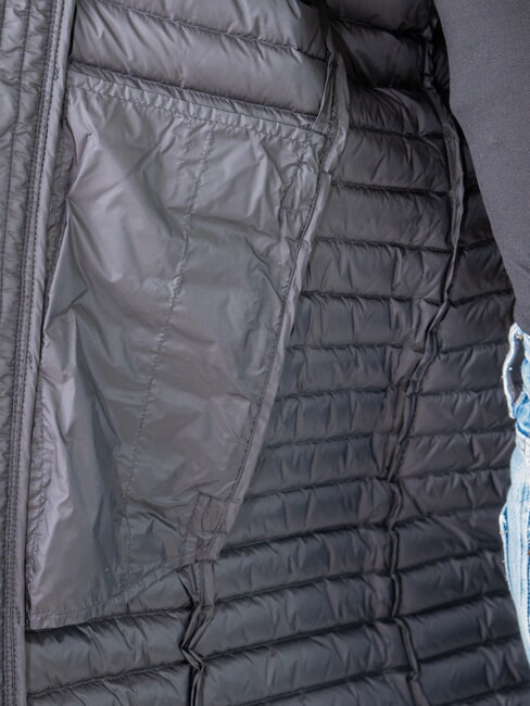 PUNKY Gilet smanicato lungo leggero black - Gilet Donna