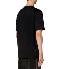 DIESEL T-JUST T-Shirt in cotone black - T-shirt Uomo - 2