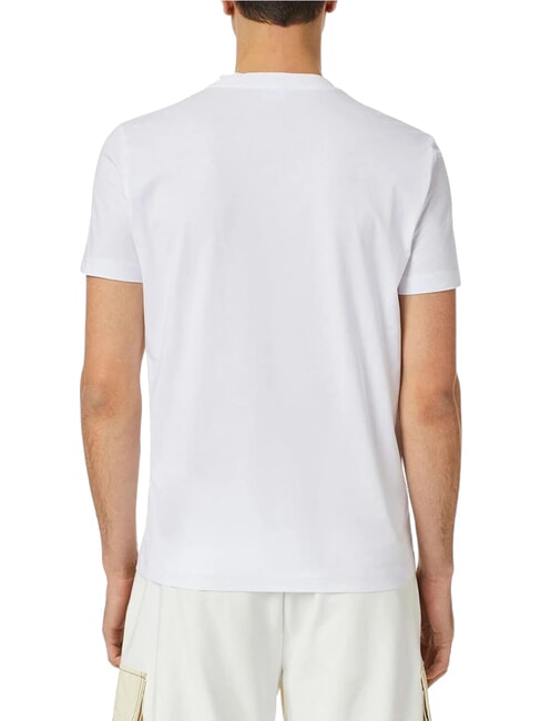T-DIEGOR Maglietta in cotone white - T-shirt Uomo
