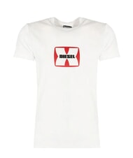 DIESEL T-DIEGOR Maglietta in cotone white - T-shirt Uomo - 3