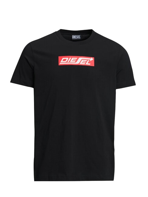 T-JUST Maglietta in cotone black - T-shirt Uomo