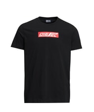 DIESEL T-JUST Maglietta in cotone black - T-shirt Uomo - 3