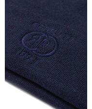 CERRUTI BEANIE Berretto con logo ricamato blue - Cappelli - 3