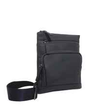 CERRUTI MADDOX Borsello piatto in pelle multitasche blue - Tracolle Uomo - 2