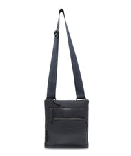 CERRUTI MADDOX Borsello piatto in pelle multitasche blue - Tracolle Uomo - 5