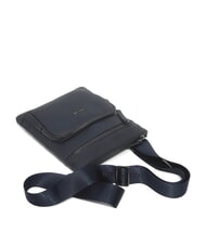 CERRUTI MADDOX Borsello piatto in pelle multitasche blue - Tracolle Uomo - 6