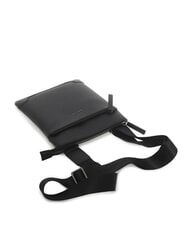 CERRUTI JAKE Borsello piatto in pelle nero - Tracolle Uomo - 6