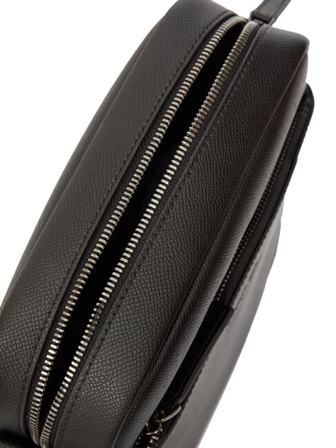 JAKE Borsello in pelle nero - Tracolle Uomo