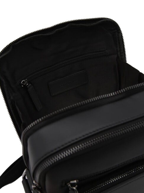 RORY Borsello multitasche in pelle liscia nero - Tracolle Uomo