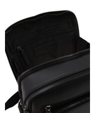 CERRUTI RORY Borsello multitasche in pelle liscia nero - Tracolle Uomo - 5