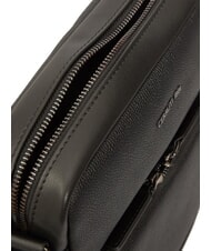 CERRUTI JEREMY Borsello in pelle con tasca nero - Tracolle Uomo - 5