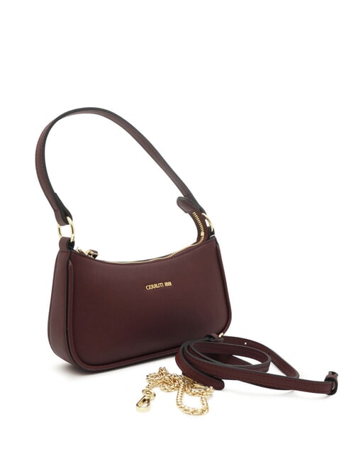 CERRUTIS Borsa a spalla con tracolla burgundy - Borse Donna