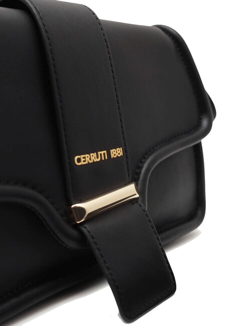 CERRUTIS Borsa a spalla in pelle nero - Borse Donna