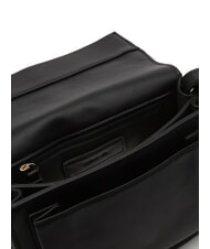 CERRUTI HARPER Borsa a tracolla con flap nero - Borse Donna - 4