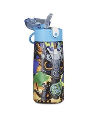 SJGANG ANIMALI Borraccia termica in acciaio con cannuccia Nero - Borracce termiche - 2