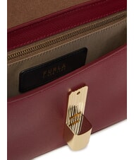 FURLA IRIDE  Borsetta a tracolla, in pelle CILIEGIA d - Borse Donna - 4