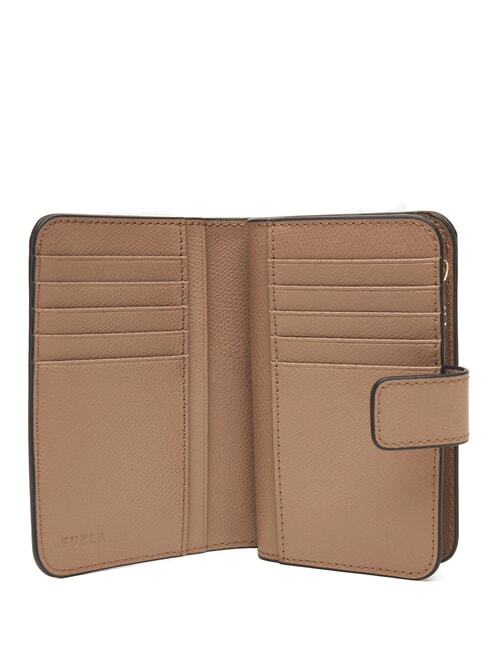 CAMELIA Portafoglio in pelle greige - Portafogli Donna