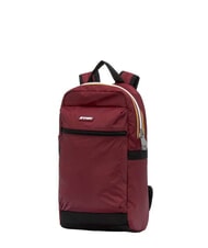 KWAY LAON Zaino piccolo in nylon red syrah - Zaini Scuola & Tempo Libero - 2