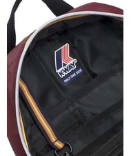 KWAY LAON Zaino piccolo in nylon red syrah - Zaini Scuola & Tempo Libero - 4