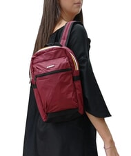 KWAY LAON Zaino piccolo in nylon red syrah - Zaini Scuola & Tempo Libero - 5