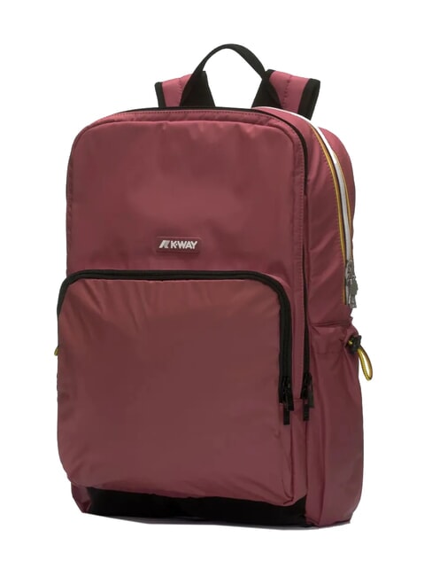 GIZY Zaino in nylon porta pc 15" red syrah - Zaini da lavoro porta PC