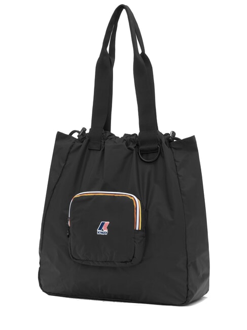 LE VRAI 4.0 VICTORINE Borsa shopping a spalla ripiegabile black pure - Borse Donna