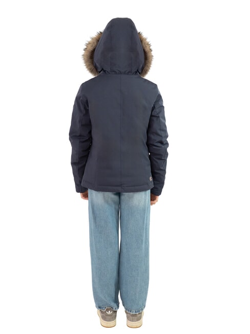 PURENESS KIDS Giubbino imbottito con cappuccio navy blue - Giacche Bambini