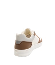 PIQUADRO TE Sneakers color-block bianco/marrone - Scarpe Unisex - 3