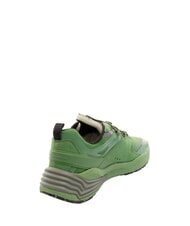 PIQUADRO CORNER 2.0 SPECIALE 2 Sneakers in tessuto riciclato VERDE - Scarpe Uomo - 3