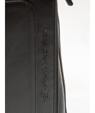 PIQUADRO X1 Zaino porta PC 15,6" in pelle Nero - Zaini da lavoro porta PC - 3