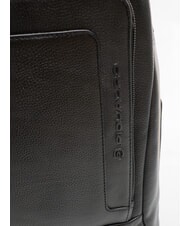 PIQUADRO X1 Zaino porta PC 13", in pelle Nero - Zaini da lavoro porta PC - 3