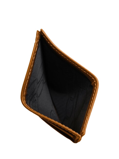 LIFE Portacard piatto in pelle CUOIO - Portafogli Uomo