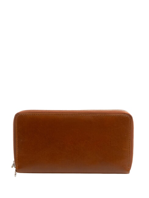 MONTE ROSA Portafoglio compatto in pelle CUOIO - Portafogli Uomo