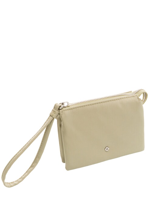 POUCHY Pochette mini a 3 scomparti sage green - Borse Donna