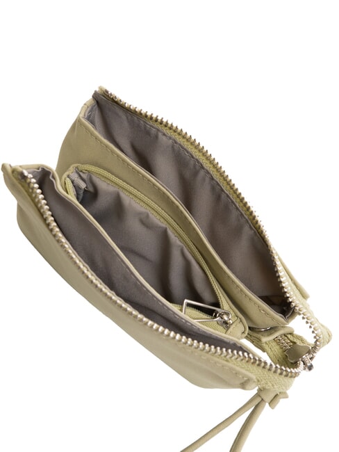 POUCHY Pochette mini a 3 scomparti sage green - Borse Donna