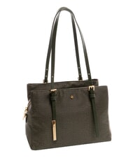 BORBONESE L'ECOLE NYLON Shopper a spalla, con tracolla alloro - Borse Donna - 2