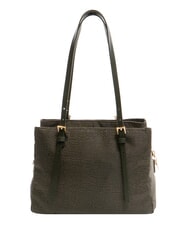 BORBONESE L'ECOLE NYLON Shopper a spalla, con tracolla alloro - Borse Donna - 4