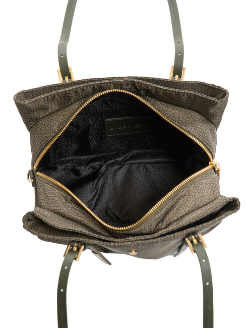 L'ECOLE NYLON Shopper a spalla, con tracolla alloro - Borse Donna