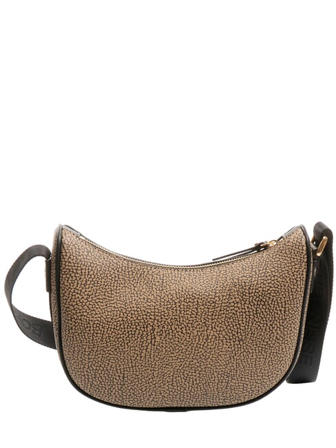 BRUNCH Borsa a tracolla op naturale/nero - Borse Donna