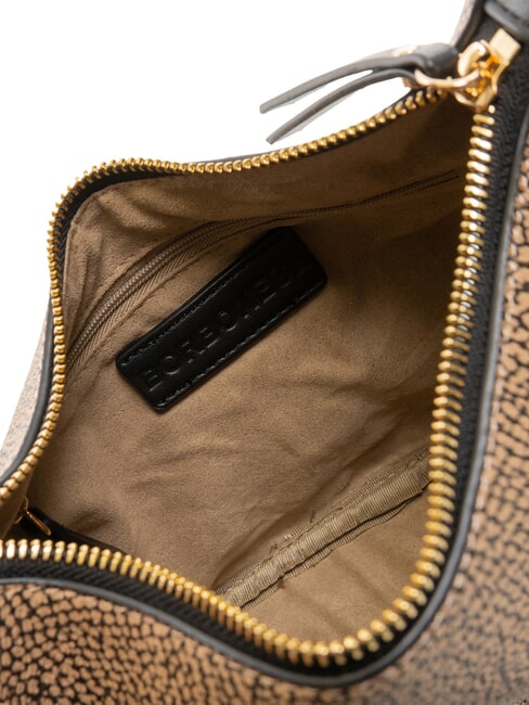 BRUNCH Borsa a tracolla op naturale/nero - Borse Donna