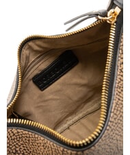 BORBONESE BRUNCH Borsa a tracolla op naturale/nero - Borse Donna - 5