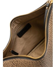 BORBONESE BRUNCH Luna Bag a tracolla op naturale/nero - Borse Donna - 5