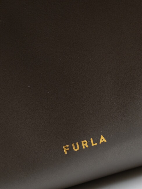 DOMUS  Borsa a spalla, in pelle urban gray - Borse Donna