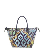 GABS G3 PLUS MEDIUM MULTICOLOR Borsa piattina shopping trasformabile vetrata ornamentale - Borse Donna - 3