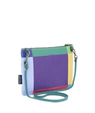 GABS BEYONCE POP M Pochette in pelle con tracolla geometrico viola - Borse Donna - 3