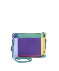 GABS BEYONCE POP M Pochette in pelle con tracolla geometrico viola - Borse Donna - 4